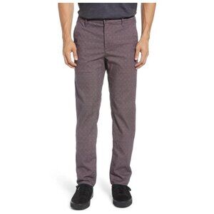 AG Adriano Goldschmied The Marshall Slim Chino Kleven Plum Pants sz 30R